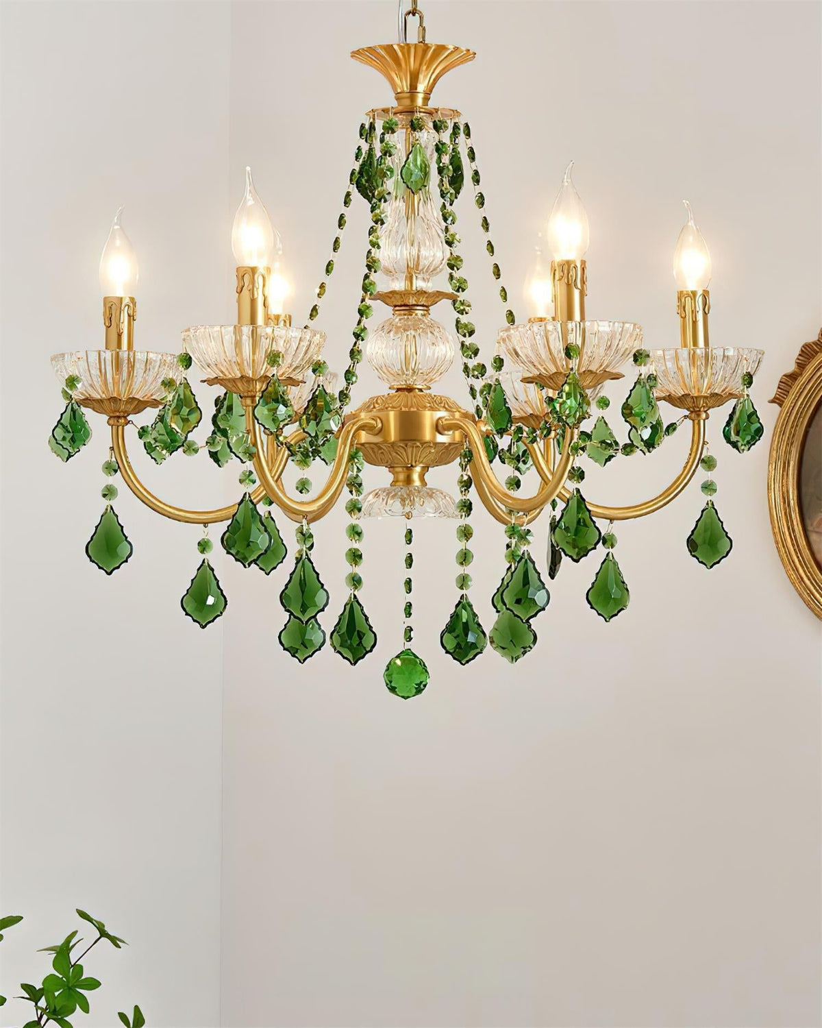 Emeralda candelabru
