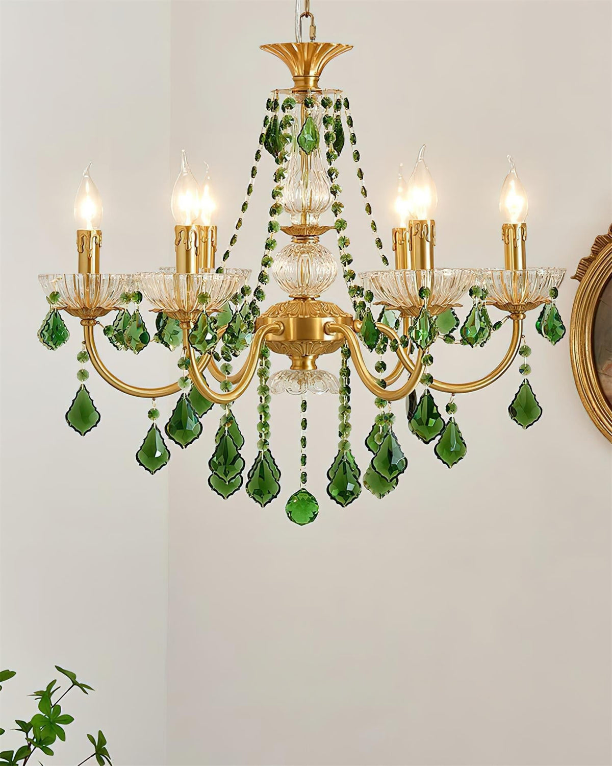 Emeralda candelabru
