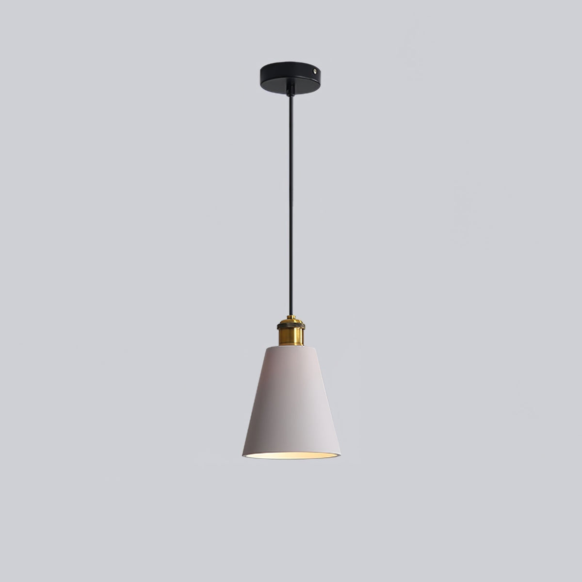 Trio lampă suspendată din rășină, industrială