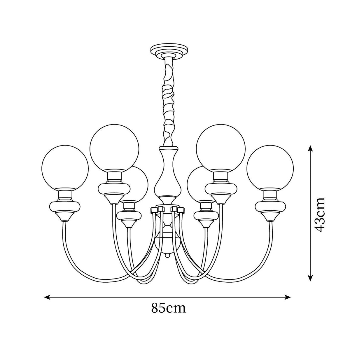 Choo candelabru