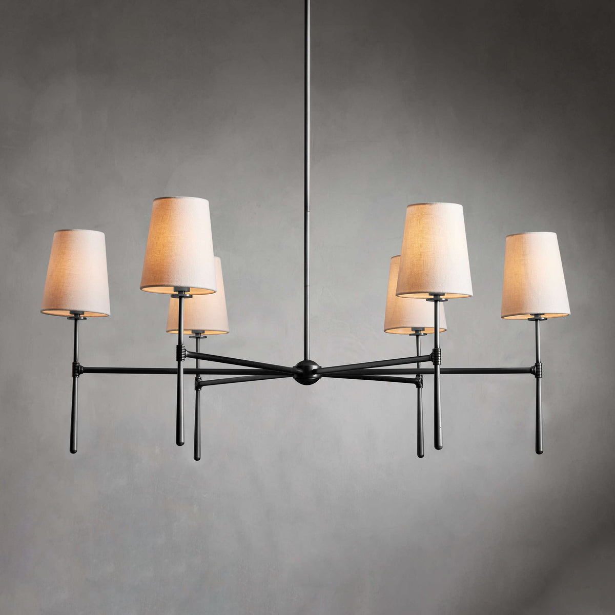 Valea candelabru 4/6 Mid-century