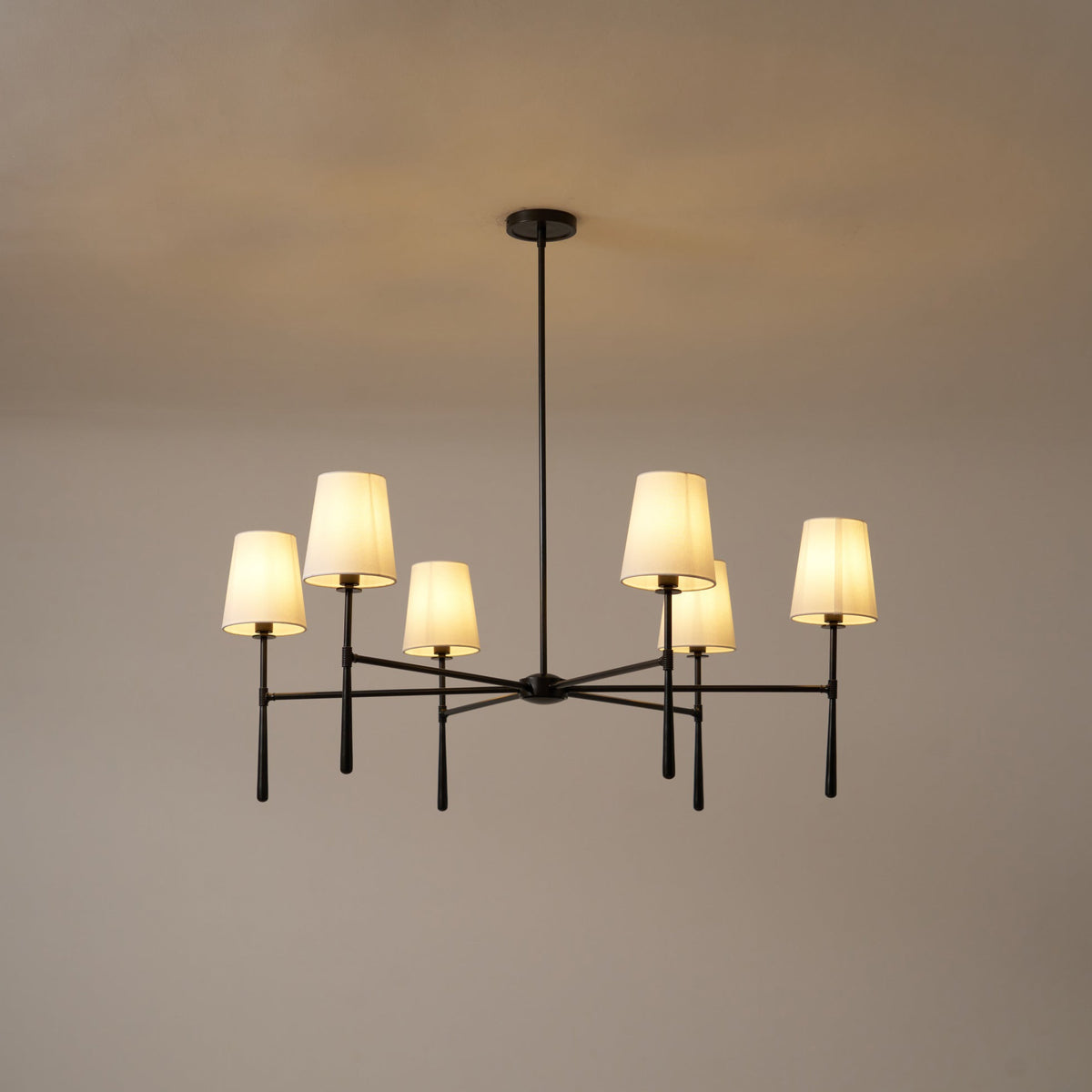 Valea candelabru 4/6 Mid-century