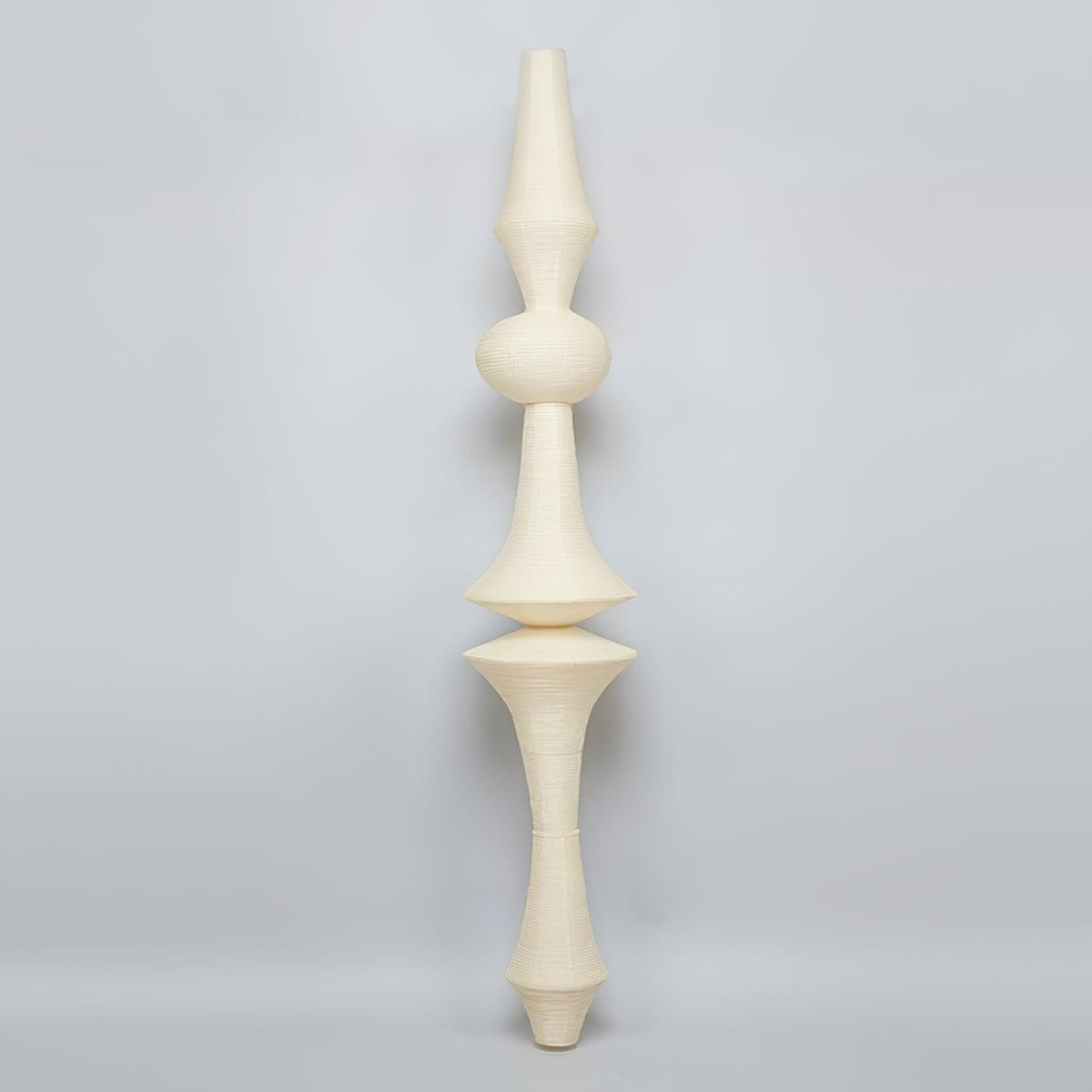 Faye lampă suspendată din hârtie, sculpturală, verticală