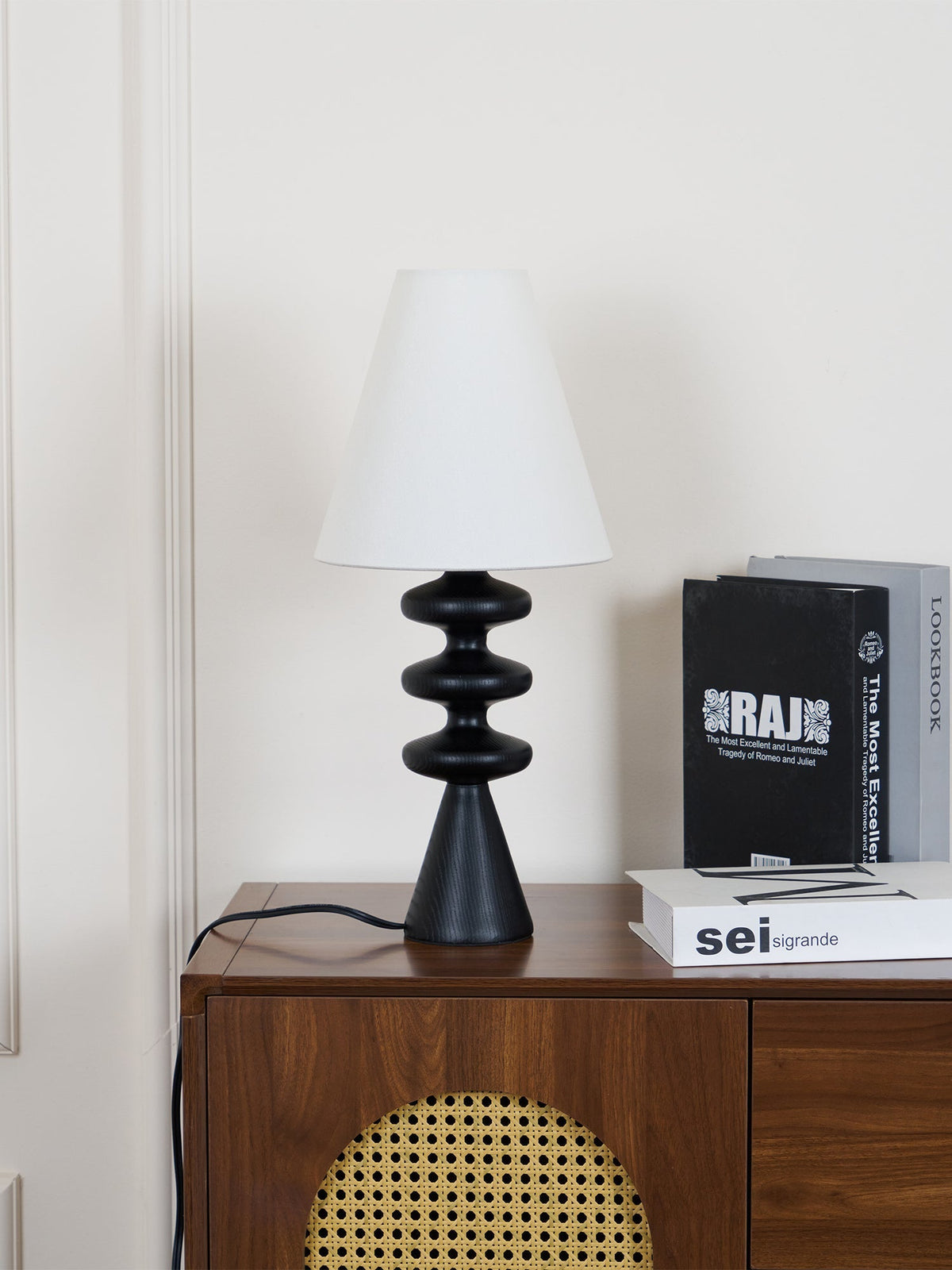 Zelms lampă de masă modernă din lemn