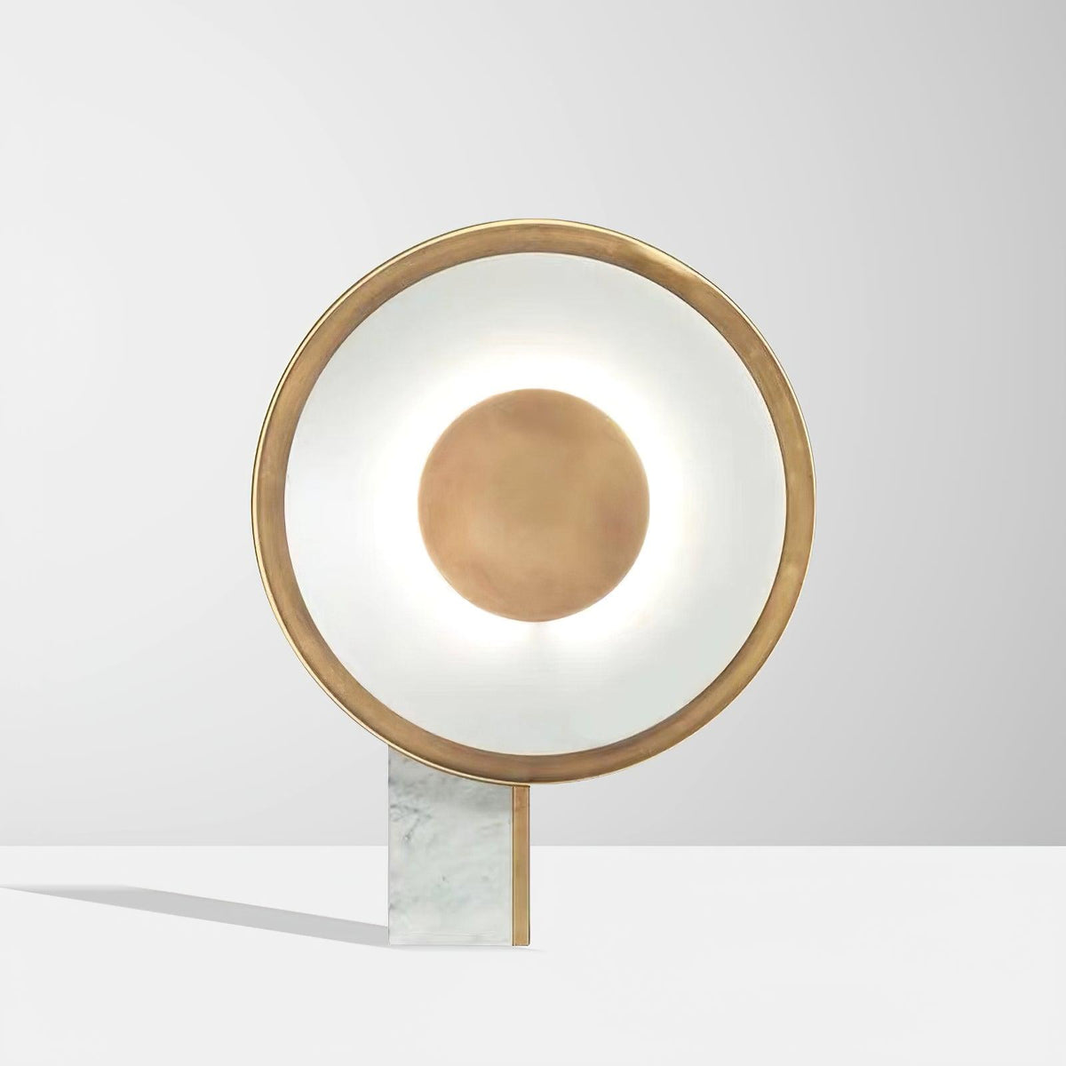Tessain lampă de masă minimalistă din marmură