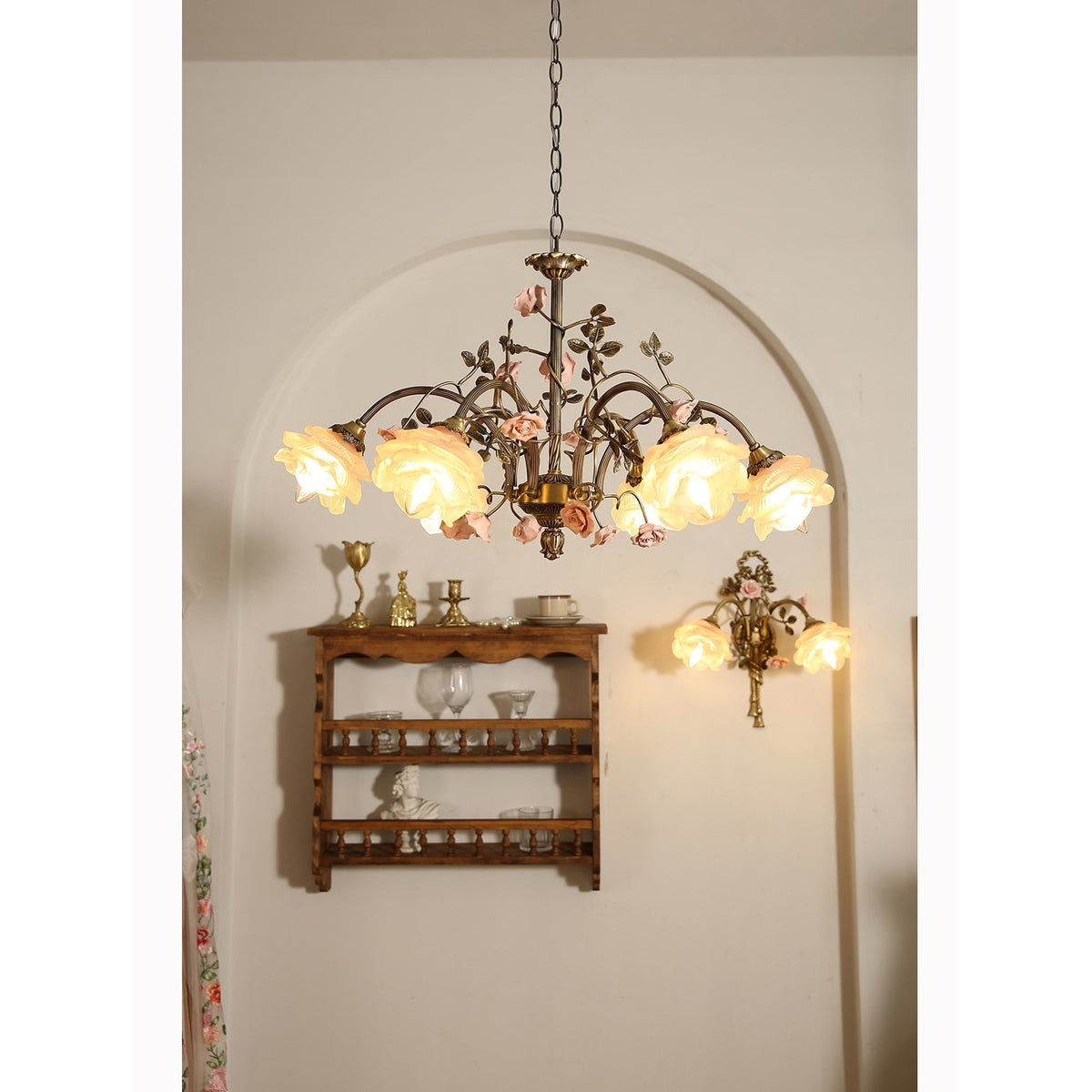 Viraoira candelabru, floral