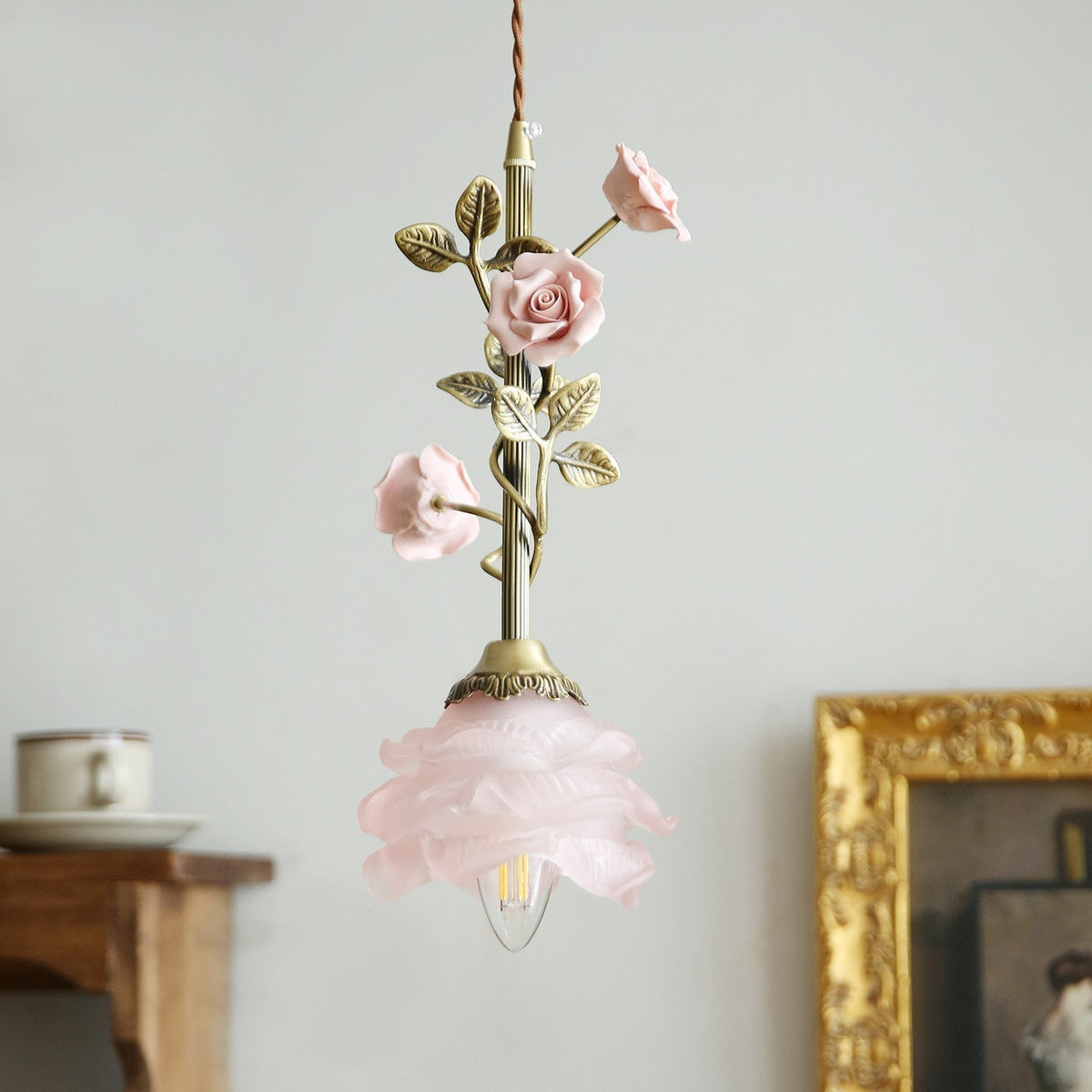 Avenoielle lampă suspendată, florală