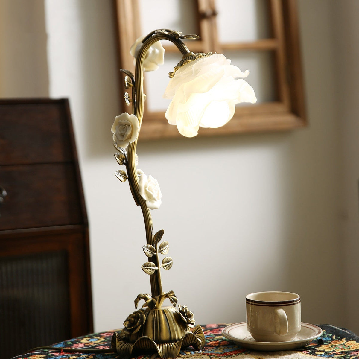 Liorarena lampă de masă, florală