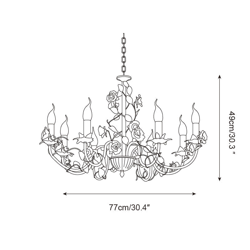 Lysa candelabru alb, vintage