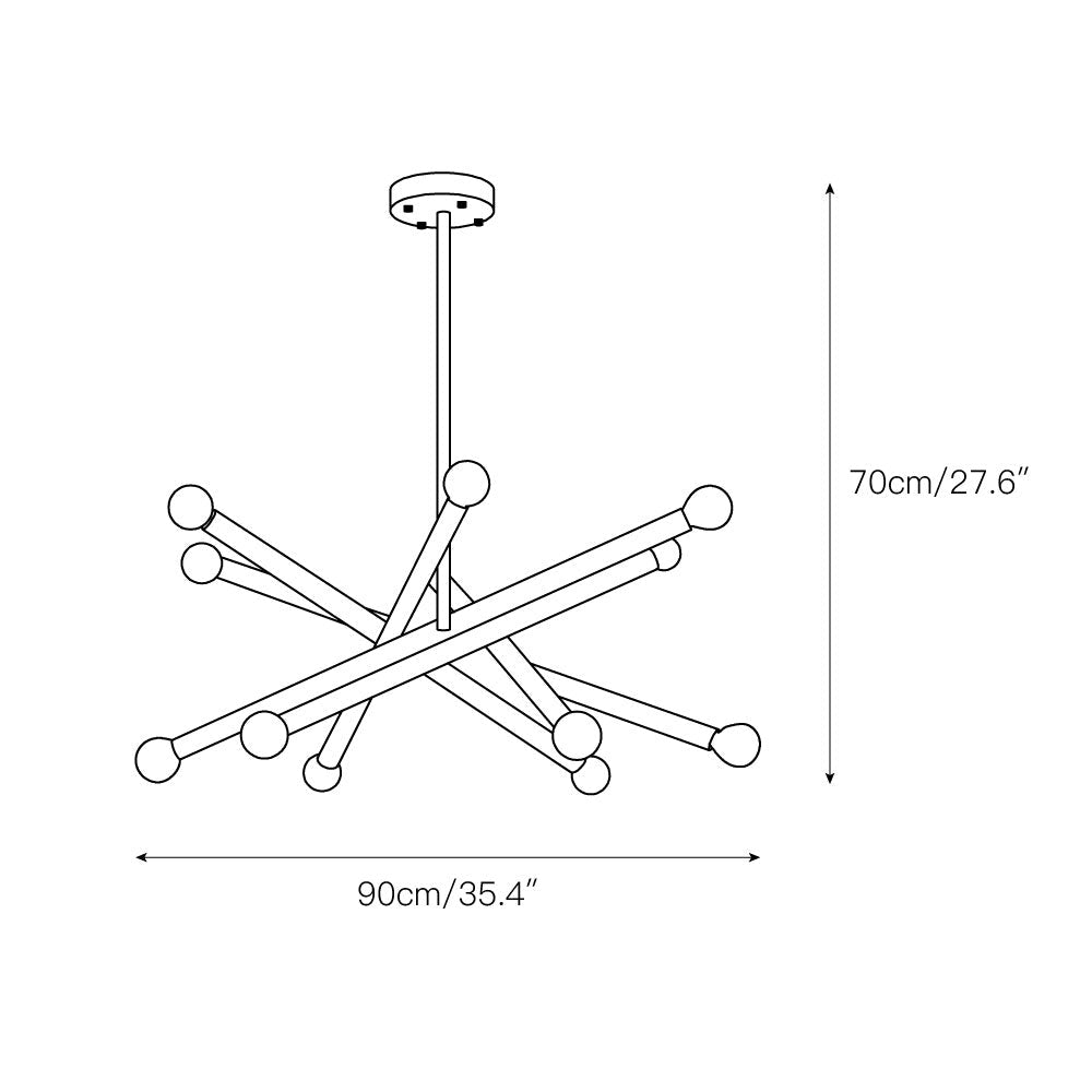 Ciroissa candelabru