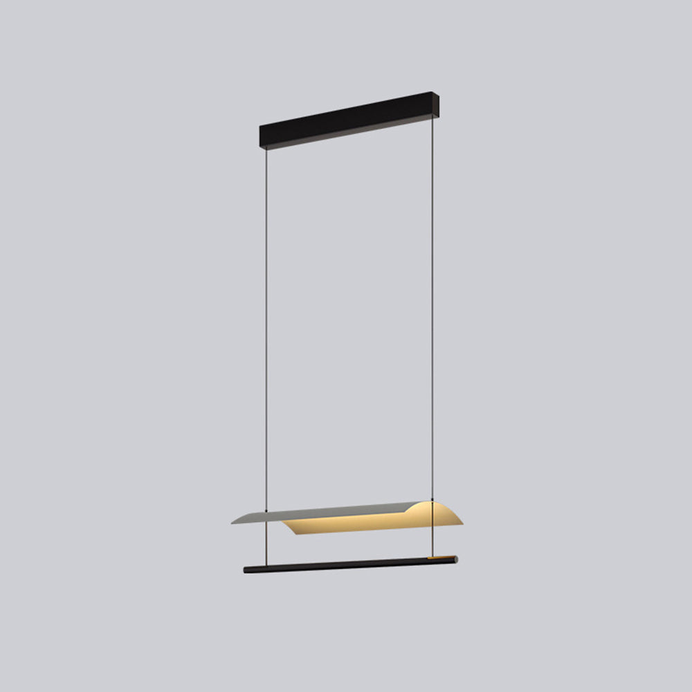 Arisha lampă suspendată minimalistă, liniară din metal