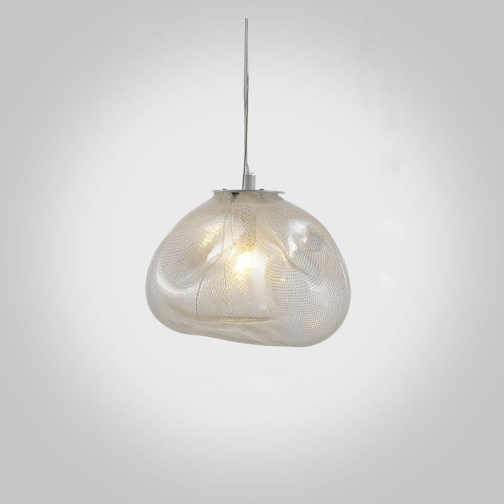 Avi lampă suspendată minimalistă cu Abajur Sferic din sticlă, Culoare 3