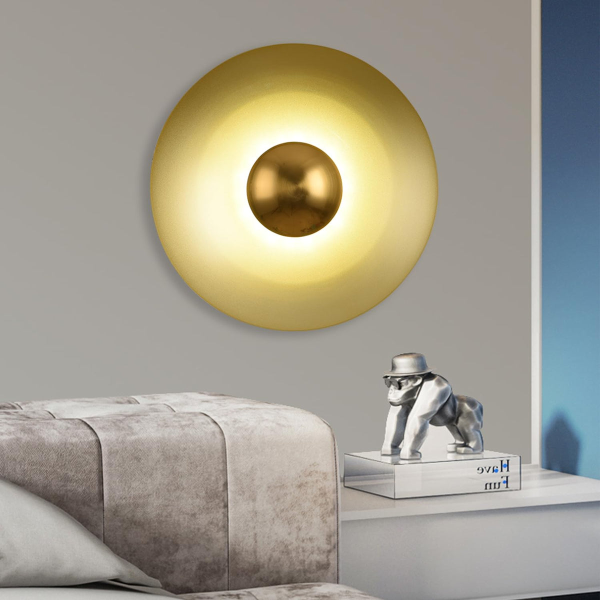 Valentina aplică de perete LED minimalist din placă metal Hotel Cameră de dormit