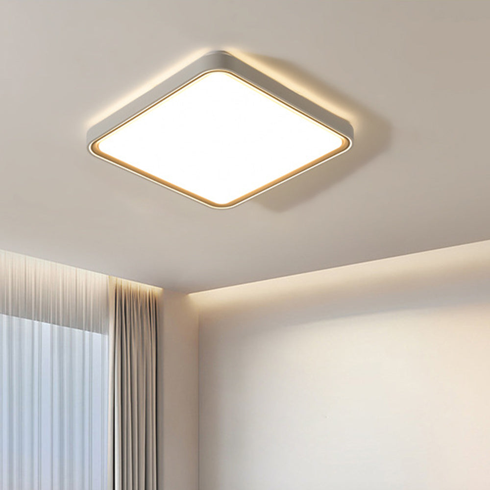 Arisha plafonieră aplicată minimalistă rotundă/pătrată din metal, aur