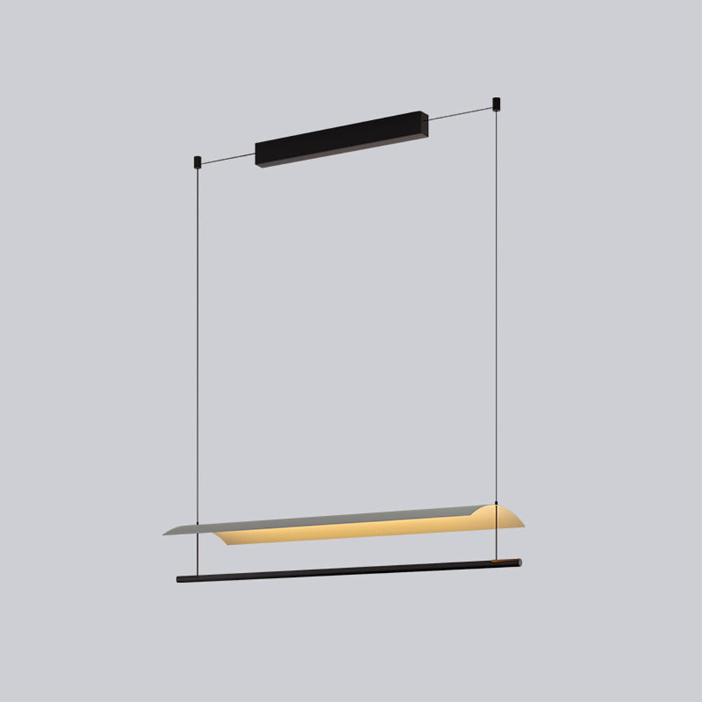 Arisha lampă suspendată minimalistă, liniară din metal