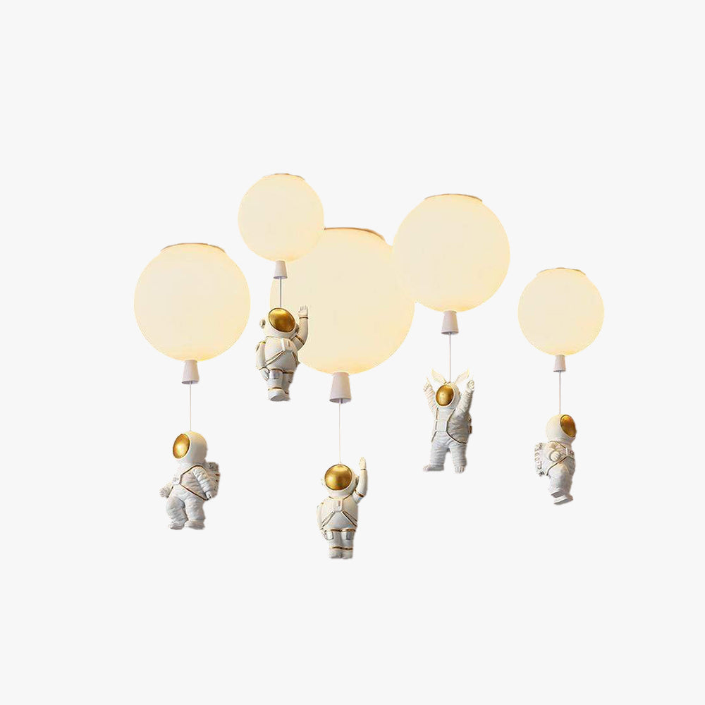 Aria Astronaut Balloon plafonieră aplicată, L 20/25/30/35cm