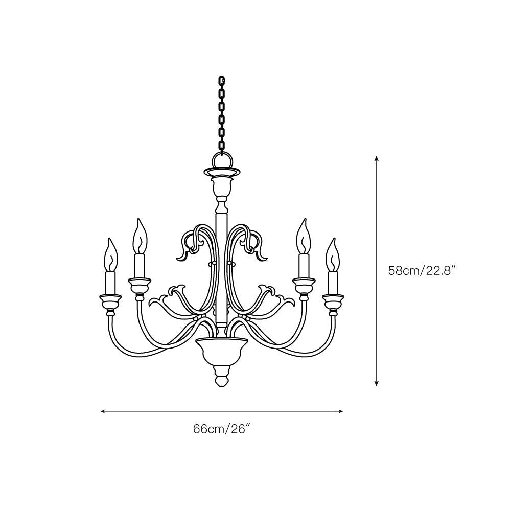 Lumalian candelabru