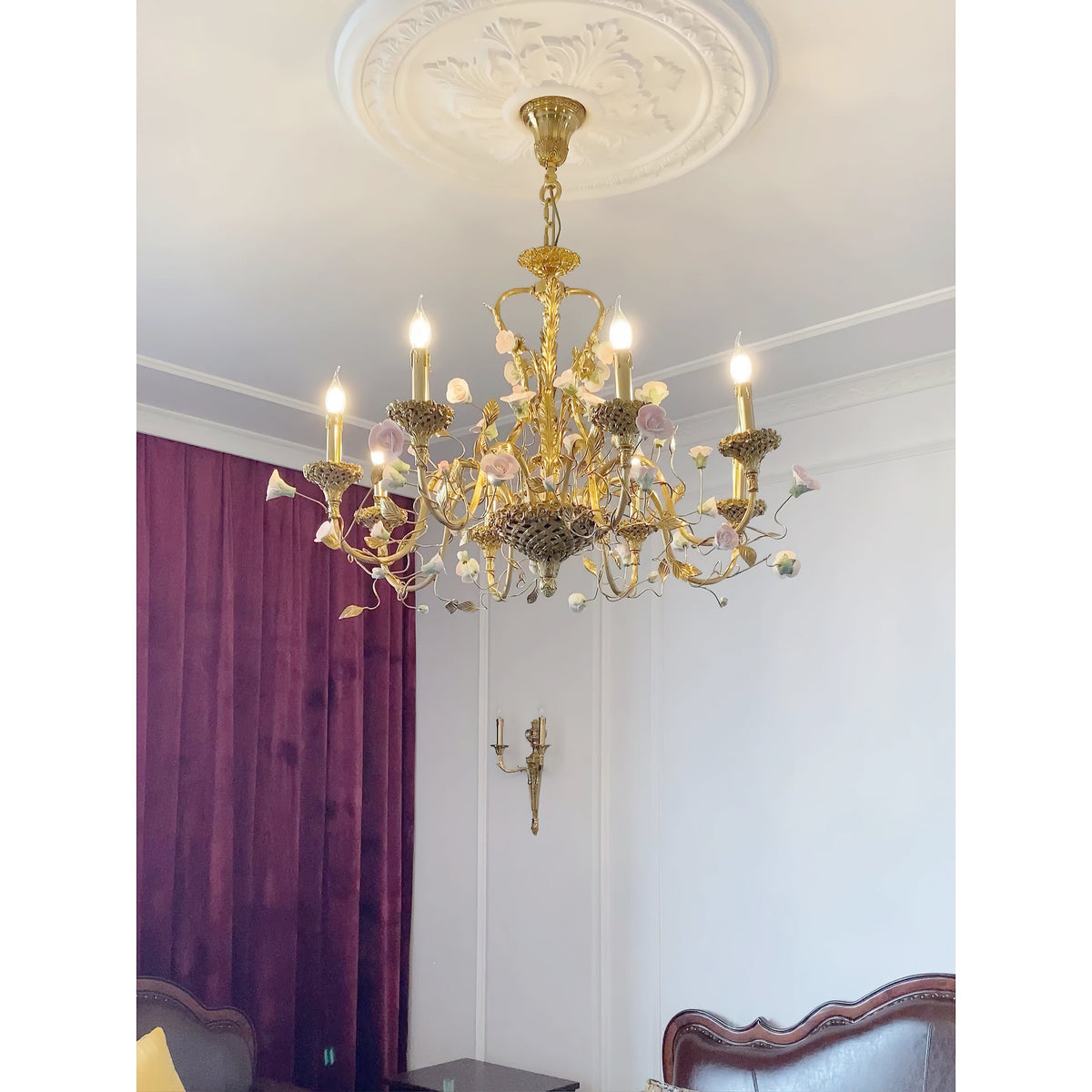 Teriariel Flowers candelabru