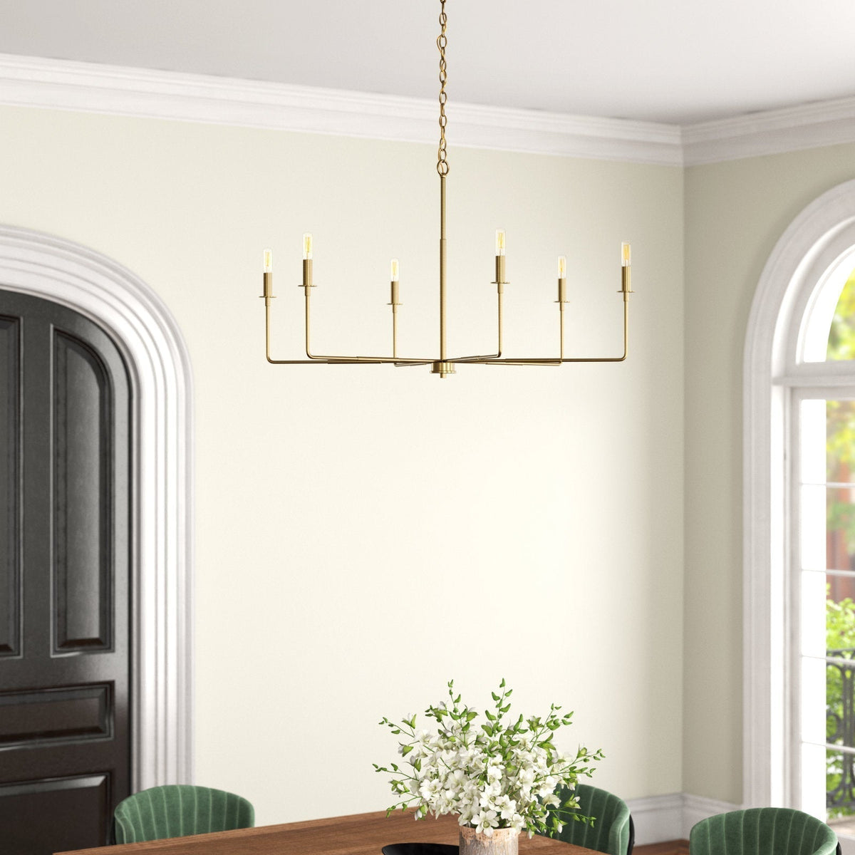 Blikuvyi candelabru din metal, modern, industrial, minimalist