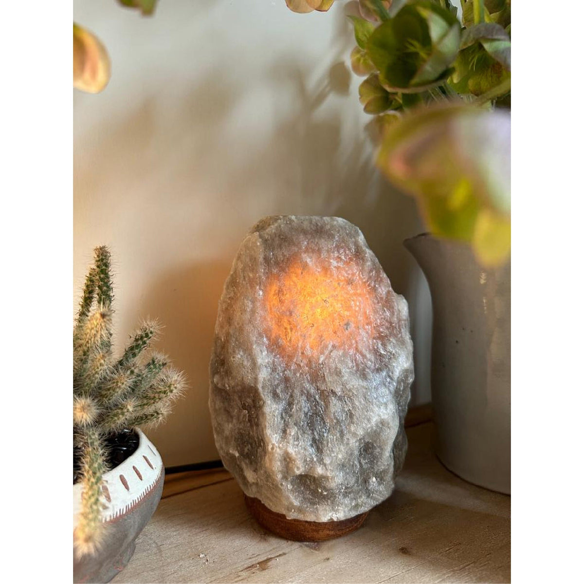 Salt lampă de masă