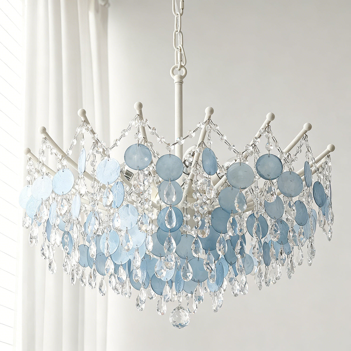 Avenorira Capiz Bead candelabru