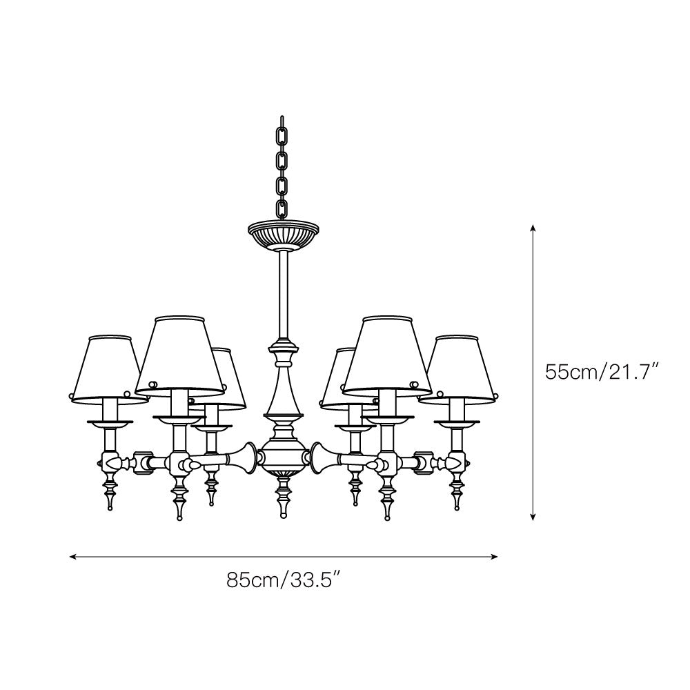 Cirorian candelabru