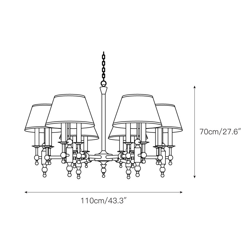 Cirorian candelabru