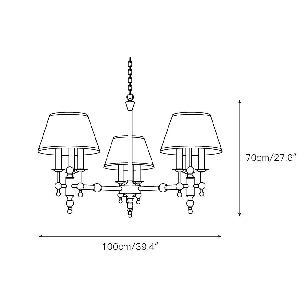 Cirorian candelabru