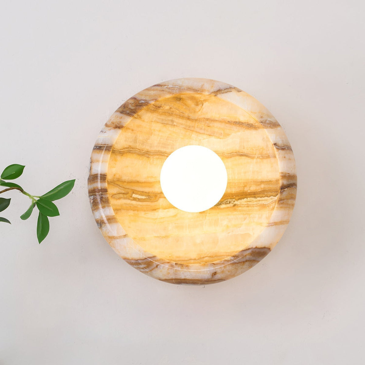 Onvix aplică de perete din onix, naturală