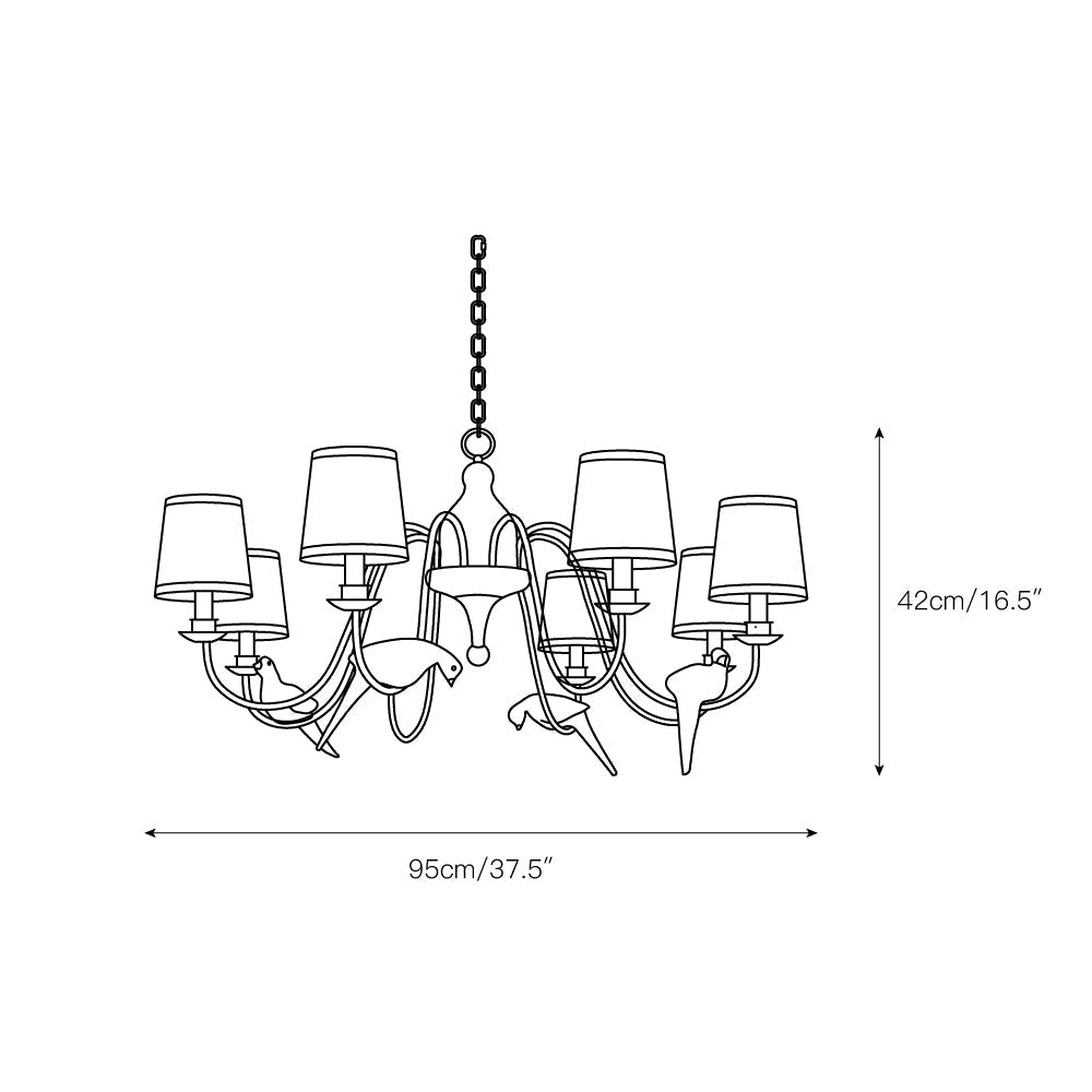 Lioriian candelabru