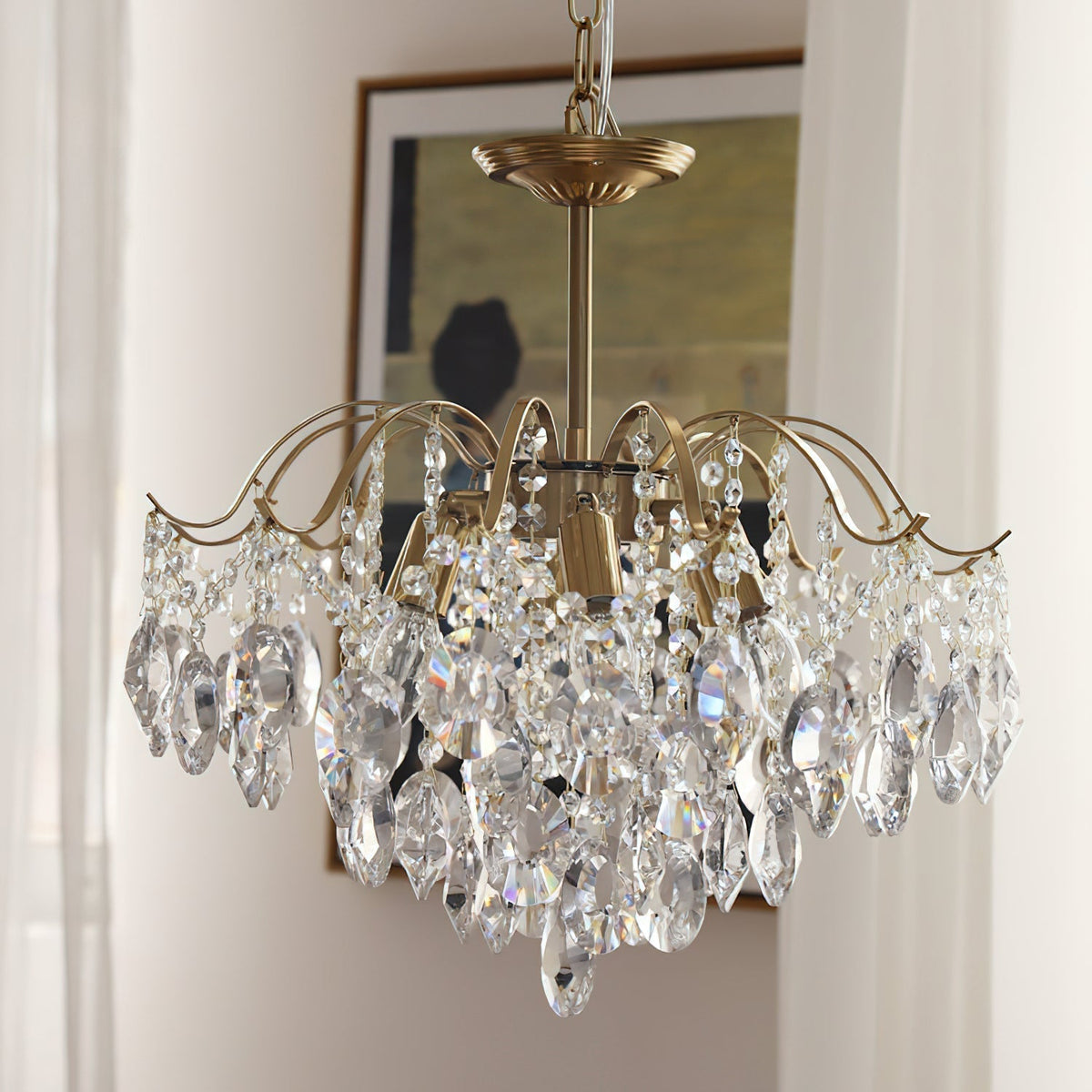 Aurelith candelabru din cristal