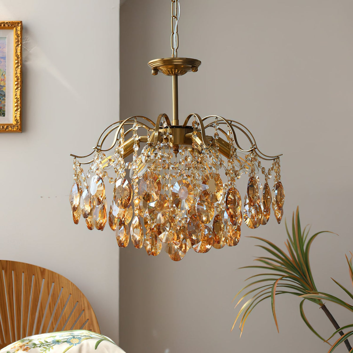 Aurelith candelabru din cristal