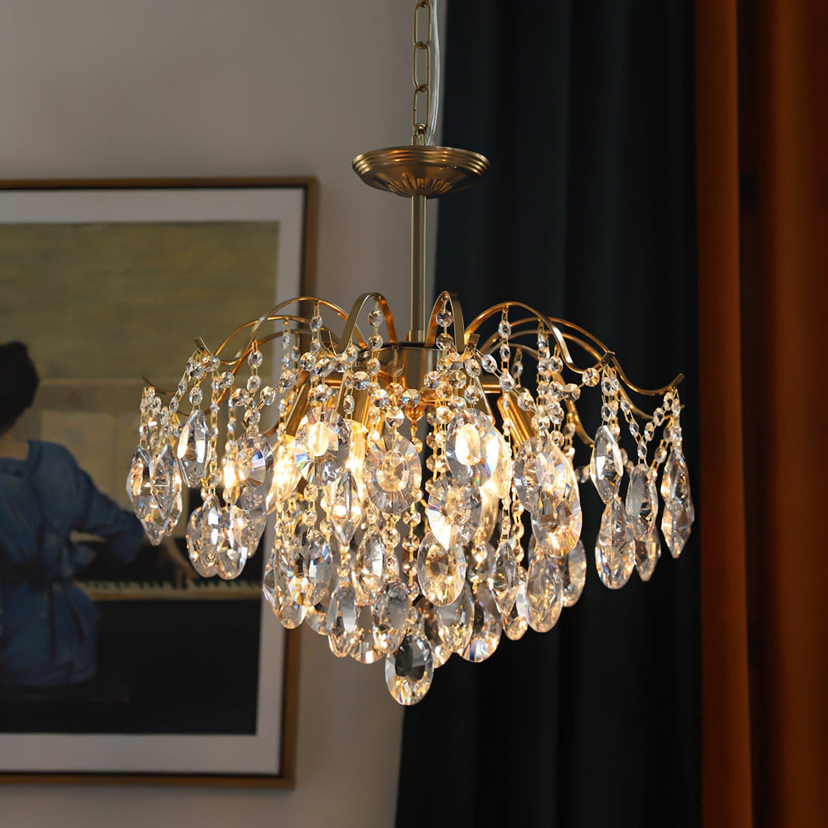Aurelith candelabru din cristal