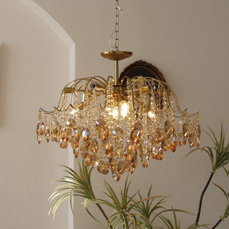Aurelith candelabru din cristal
