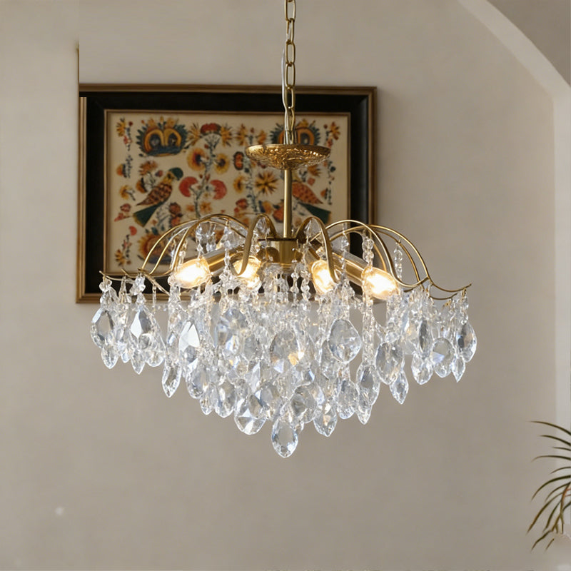 Aurelith candelabru din cristal