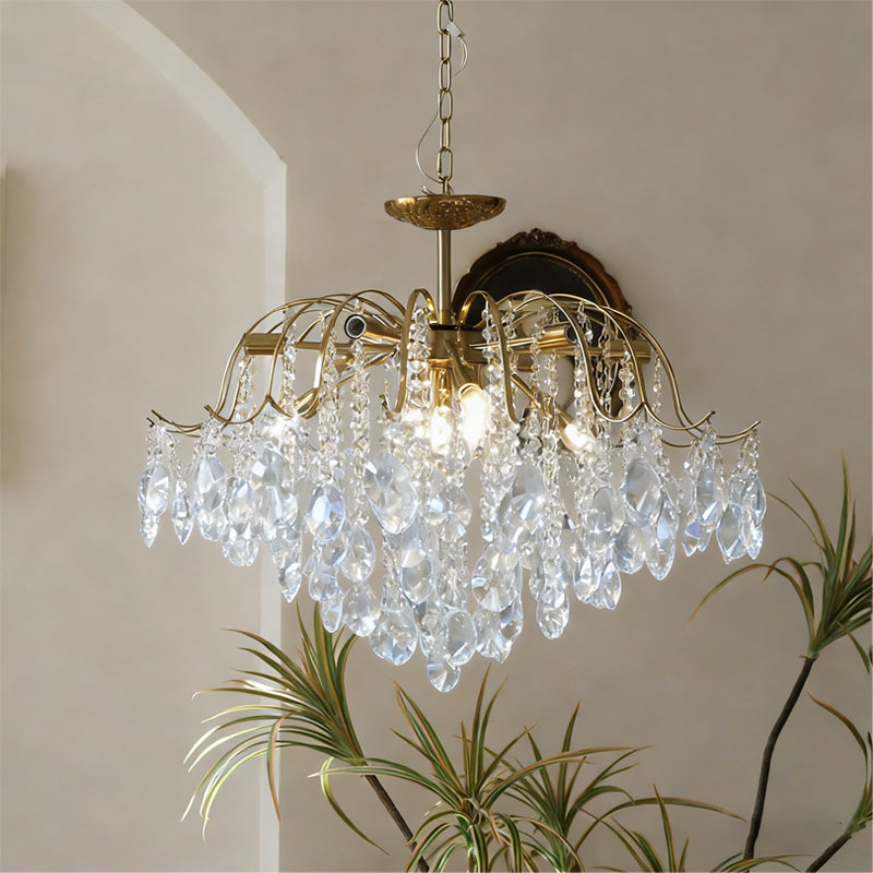 Aurelith candelabru din cristal