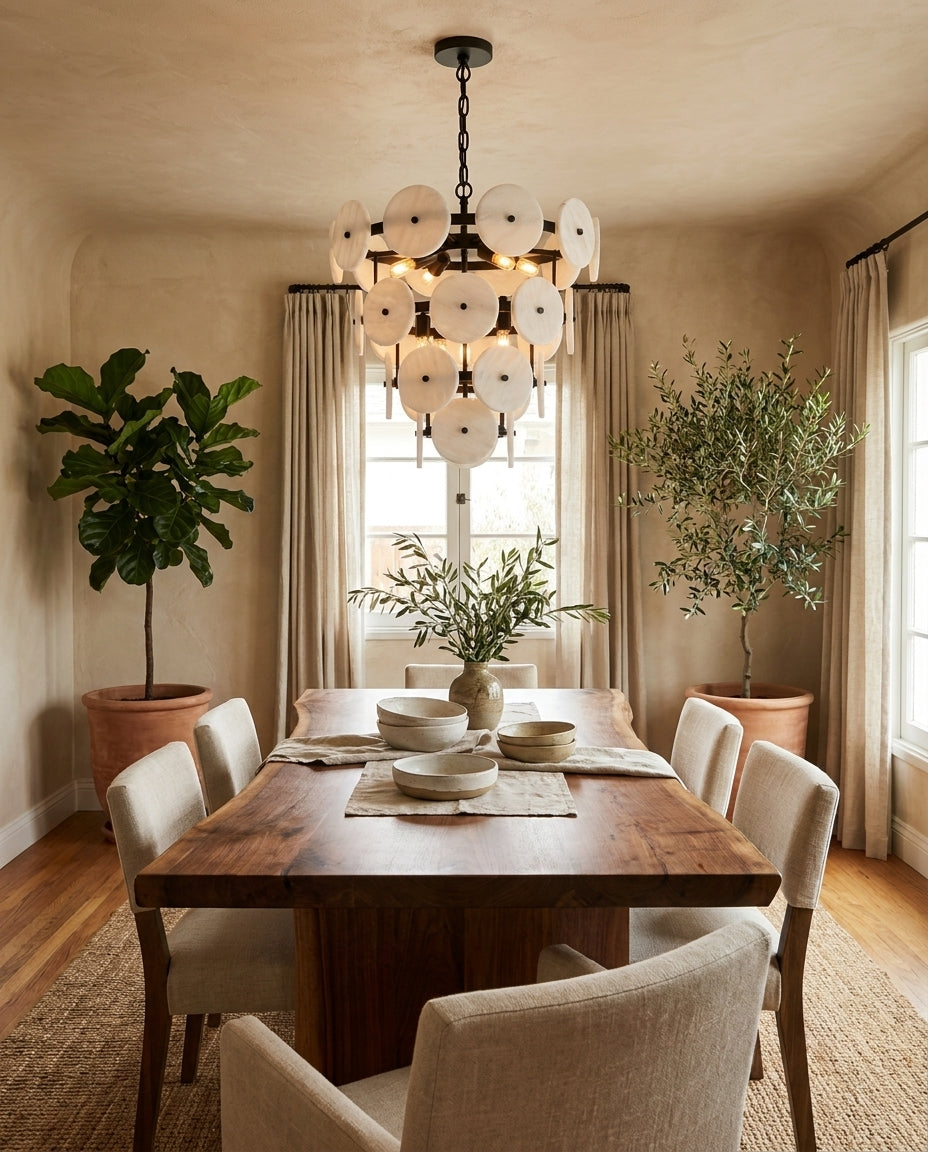 Davenhurst candelabru din alabastru