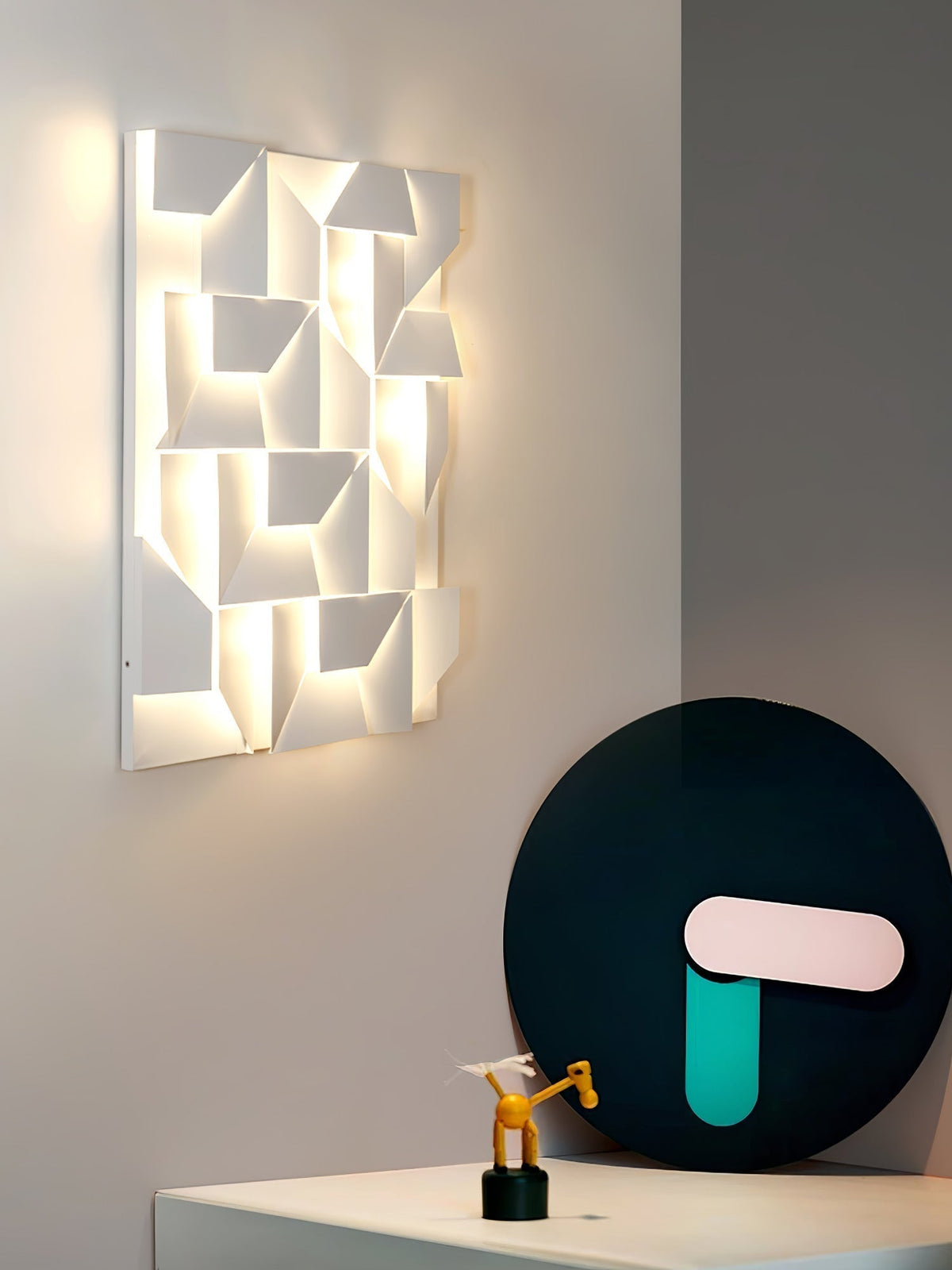 Deloza Shadows Rechargeable Grand Sconce aplică de perete