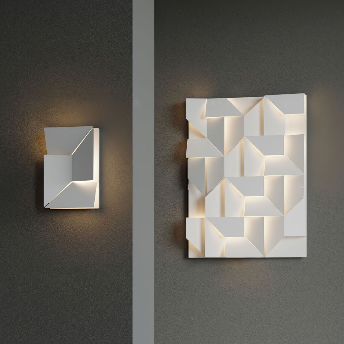 Deloza Shadows Rechargeable Grand Sconce aplică de perete