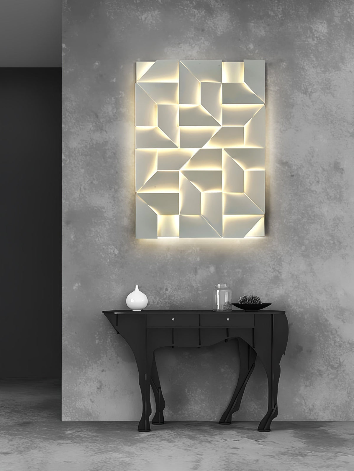Deloza Shadows Rechargeable Grand Sconce aplică de perete