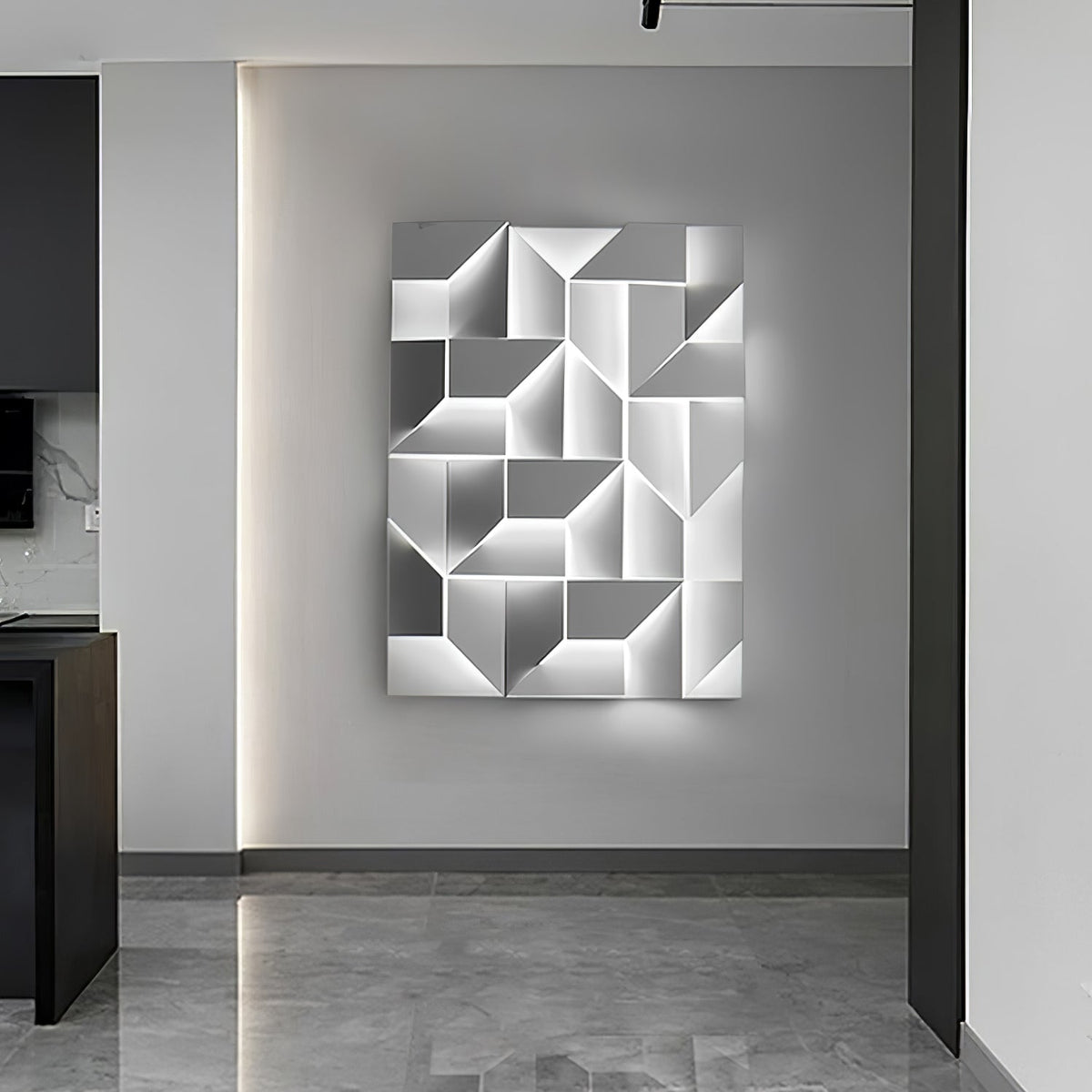 Deloza Shadows Rechargeable Grand Sconce aplică de perete