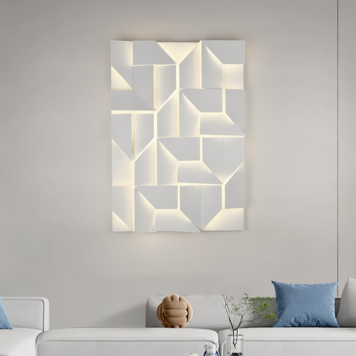 Deloza Shadows Rechargeable Grand Sconce aplică de perete