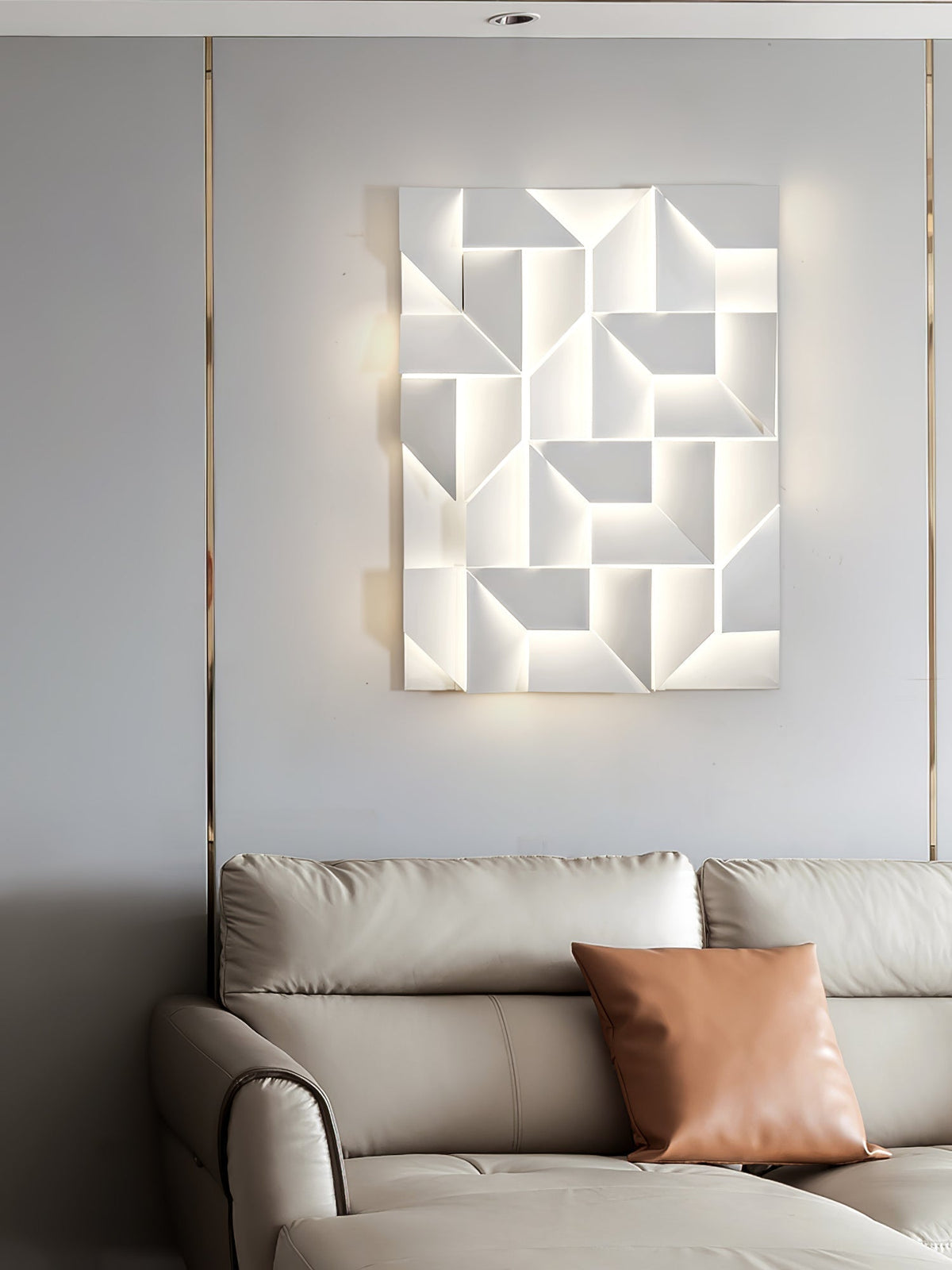 Deloza Shadows Rechargeable Grand Sconce aplică de perete