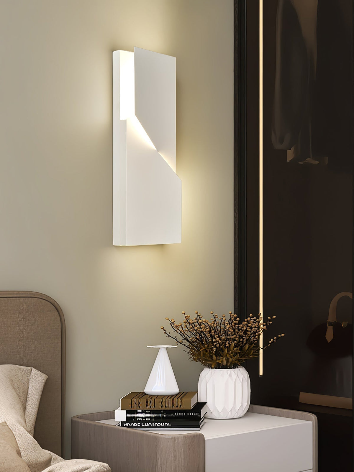 Deloza Shadows Rechargeable Grand Sconce aplică de perete