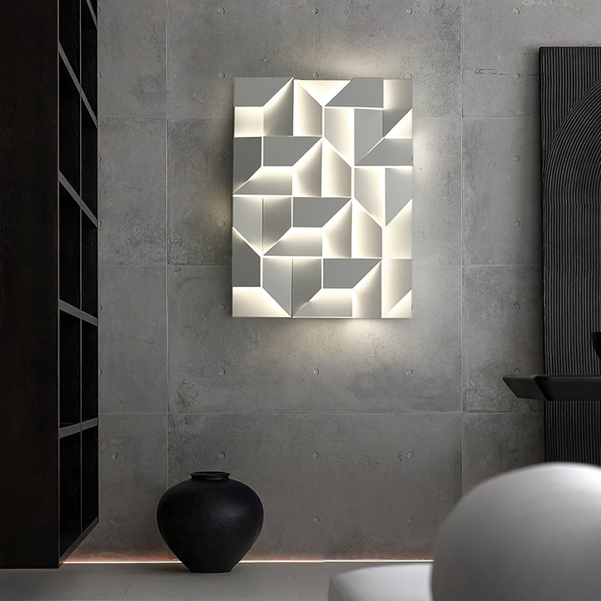 Deloza Shadows Rechargeable Grand Sconce aplică de perete