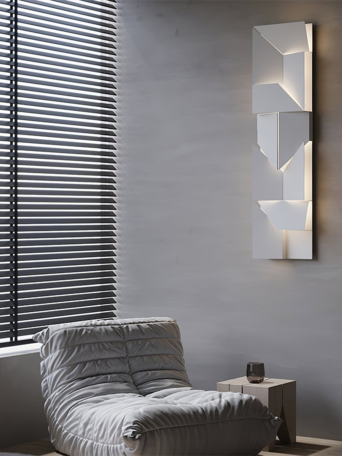 Deloza Shadows Rechargeable Grand Sconce aplică de perete