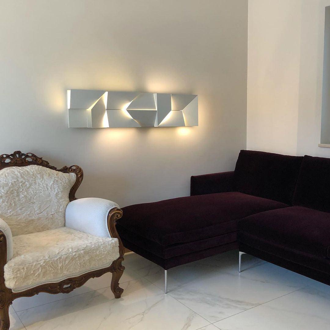 Deloza Shadows Rechargeable Grand Sconce aplică de perete