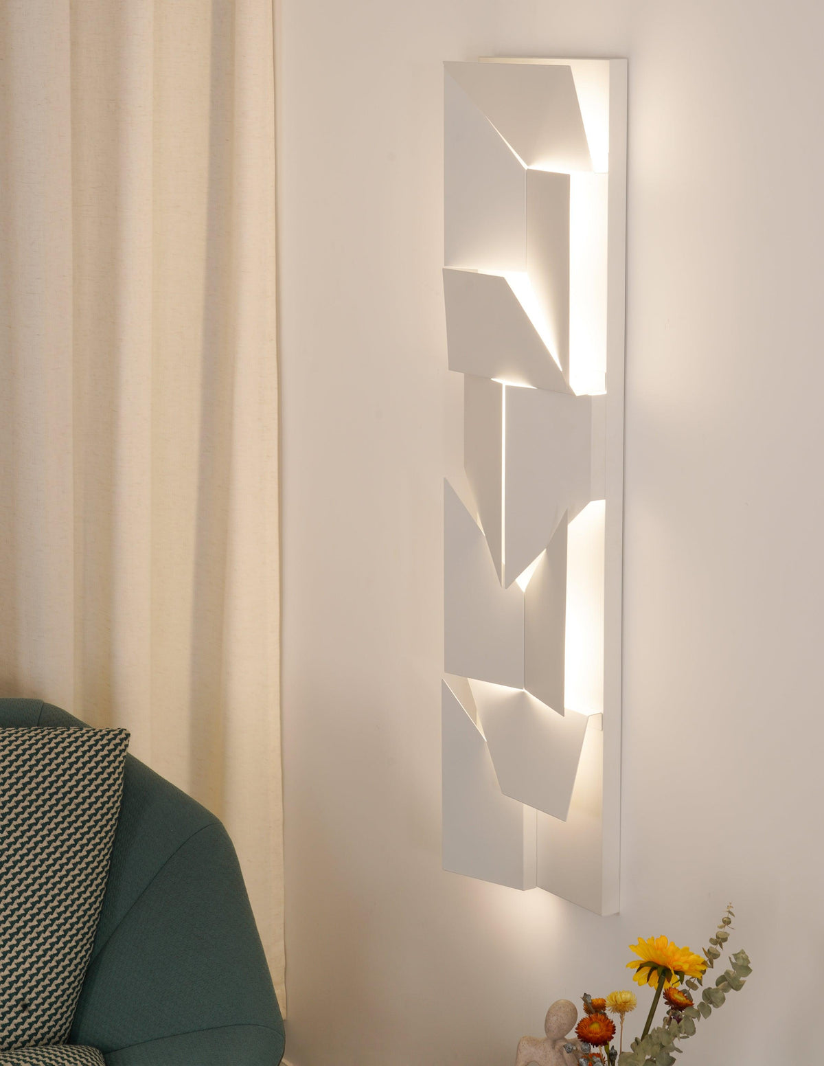 Deloza Shadows Rechargeable Grand Sconce aplică de perete