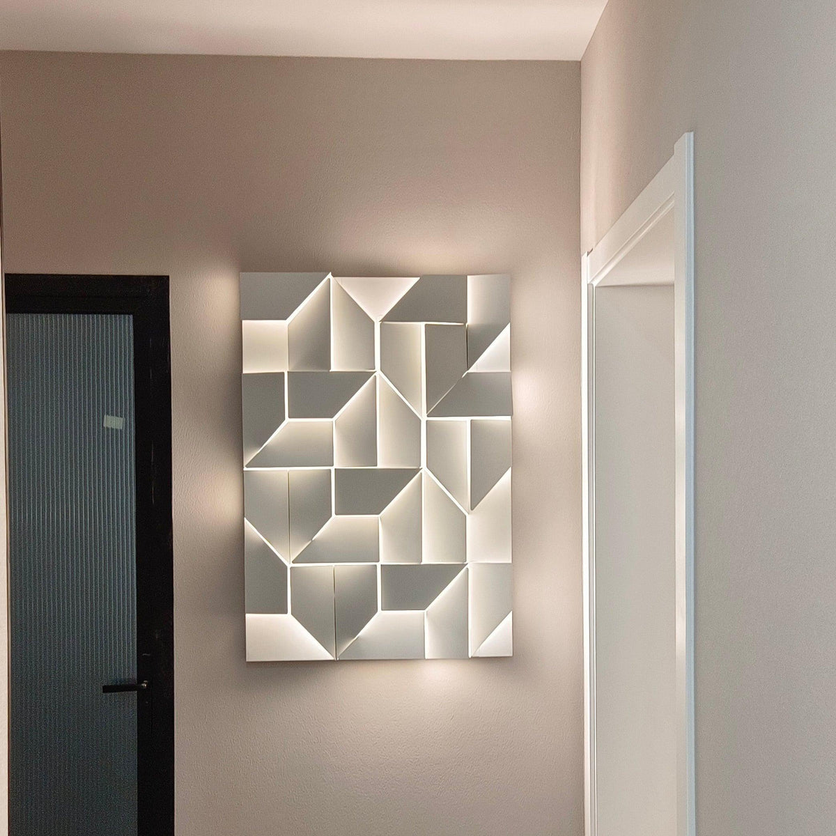 Deloza Shadows Rechargeable Grand Sconce aplică de perete