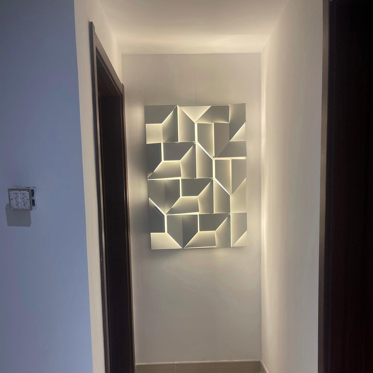 Deloza Shadows Rechargeable Grand Sconce aplică de perete